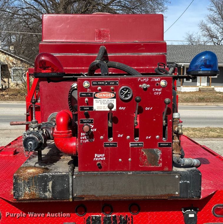 image for item EN5970 Brush fire skid unit