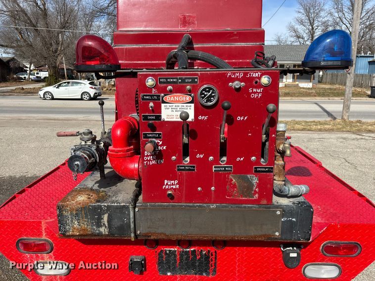 image for item EN5970 Brush fire skid unit