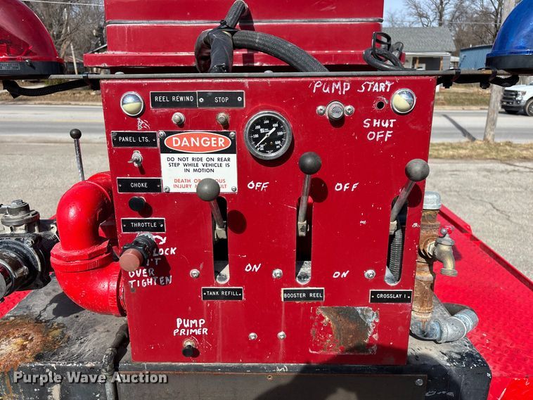 image for item EN5970 Brush fire skid unit