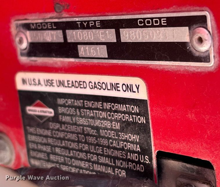 image for item EN5970 Brush fire skid unit