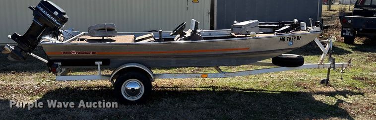 image for item EN5971 1980 Bass Tracker III boat