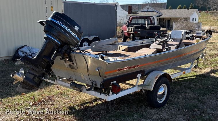 image for item EN5971 1980 Bass Tracker III boat
