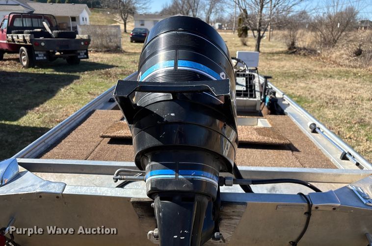 image for item EN5971 1980 Bass Tracker III boat