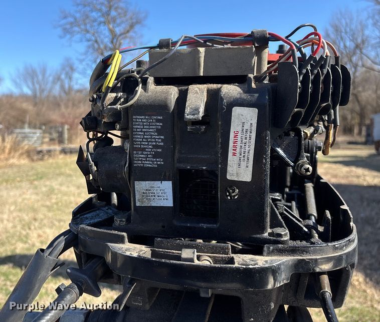 image for item EN5971 1980 Bass Tracker III boat