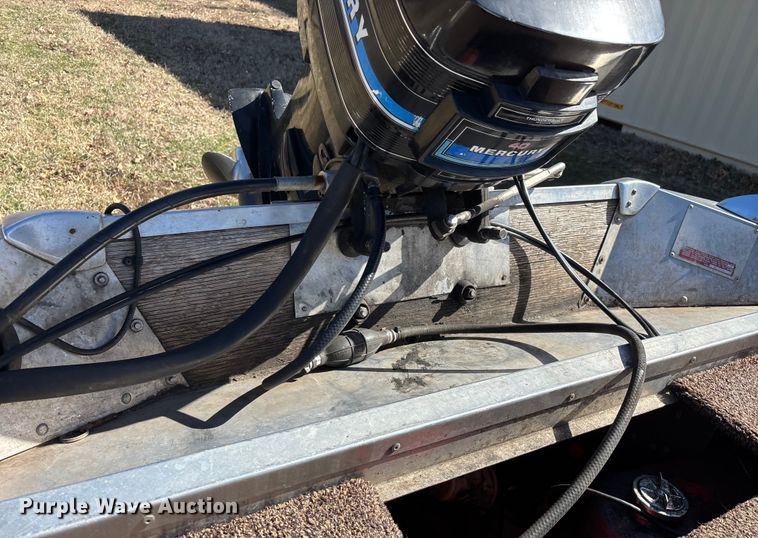 image for item EN5971 1980 Bass Tracker III boat