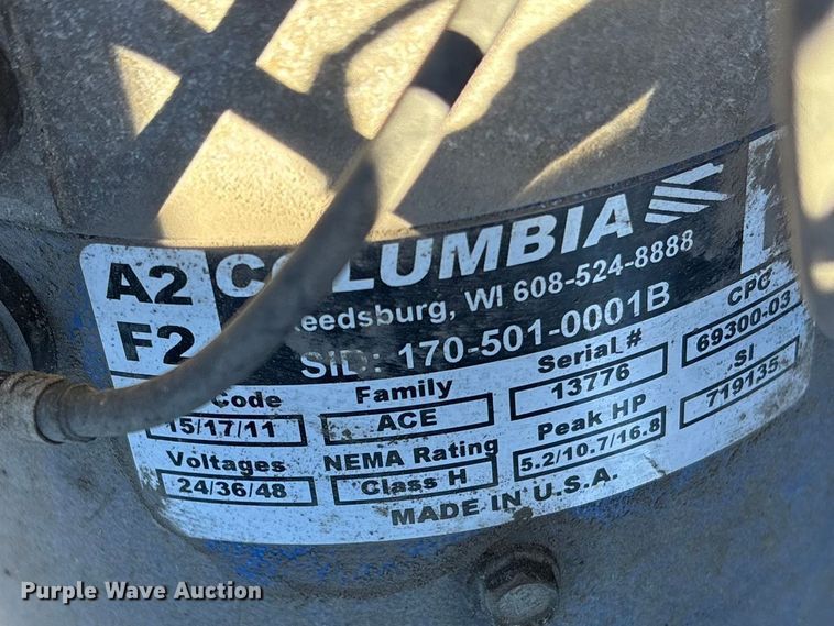 image for item EN5991 Columbia BC2-L-48 utility vehicle