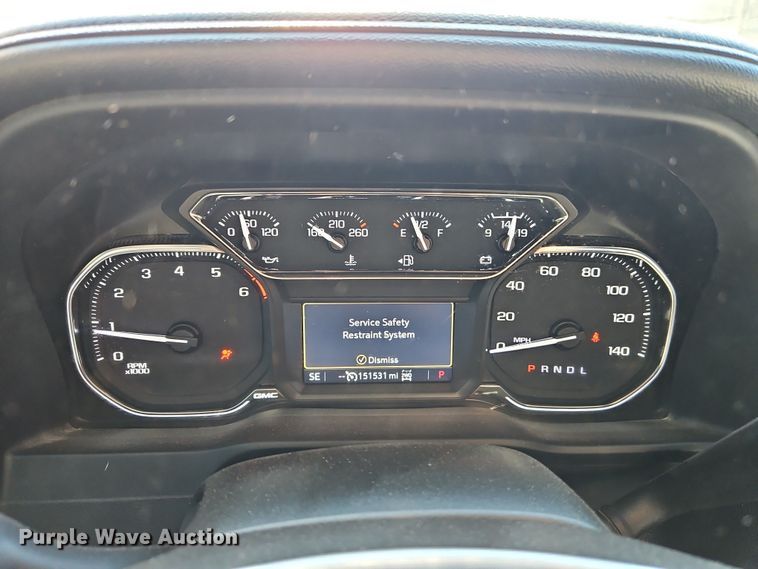 image for item EO7024 2022 GMC Sierra 3500HD Crew Cab pickup truck