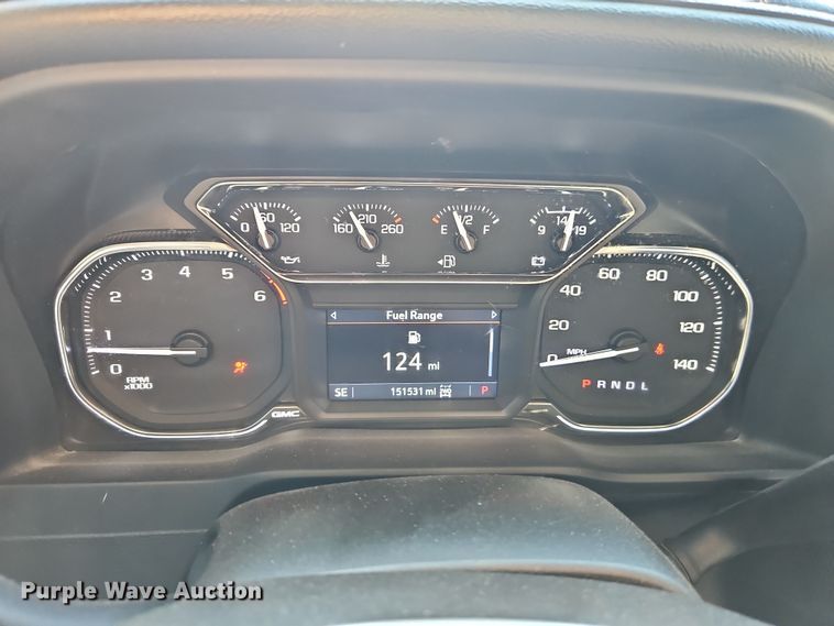 image for item EO7024 2022 GMC Sierra 3500HD Crew Cab pickup truck