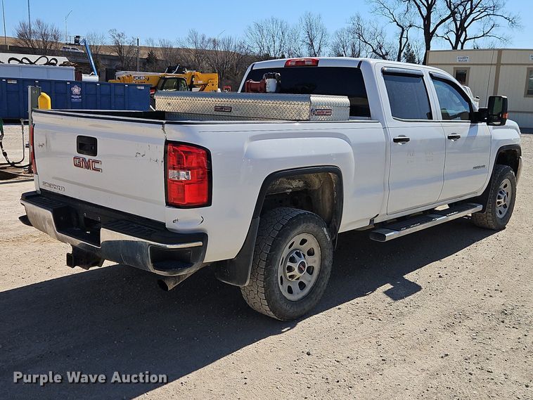 image for item EO7025 2017 GMC Sierra 2500HD Crew Cab pickup truck