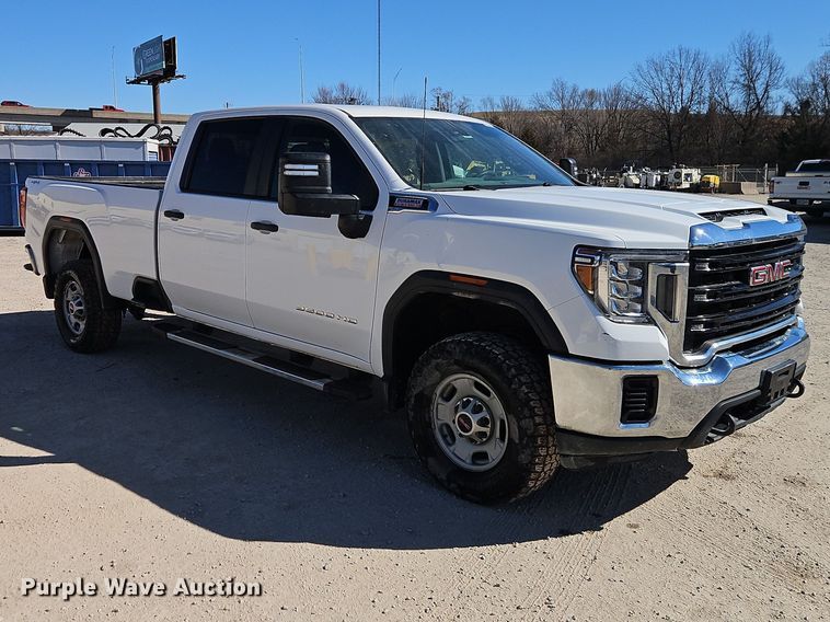 image for item EO7029 2020 GMC Sierra 3500HD Crew Cab pickup truck