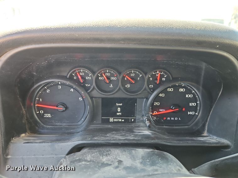 image for item EO7029 2020 GMC Sierra 3500HD Crew Cab pickup truck