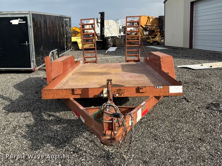 image for item ER0449 2003 Built Better equipment trailer