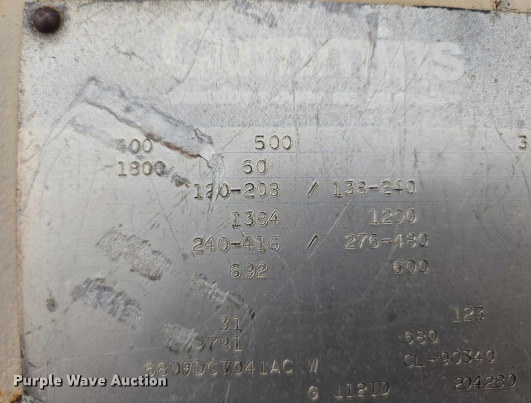 image for item ES2853 1974 Cummins VT12-700-GS 