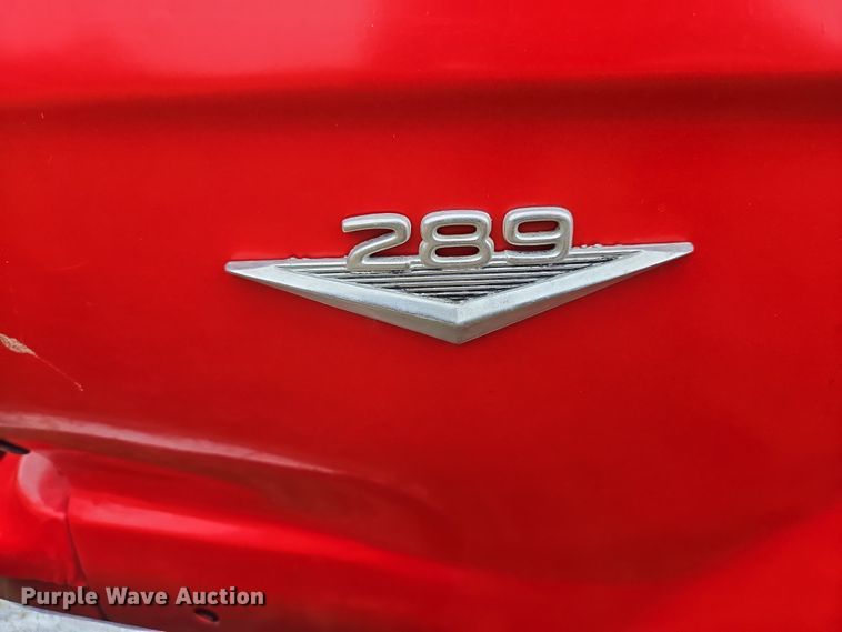 image for item ES2854 1965 Ford Mustang 289 