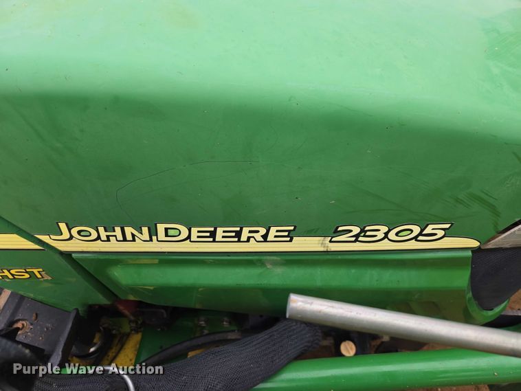 image for item ES2868 John Deere 2305 HST lawn mower
