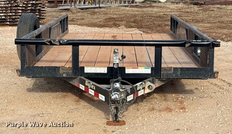 image for item ES5814 2019 Big Tex 10PI-16BK utility trailer