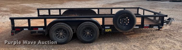 image for item ES5814 2019 Big Tex 10PI-16BK utility trailer