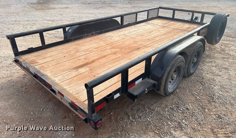 image for item ES5814 2019 Big Tex 10PI-16BK utility trailer