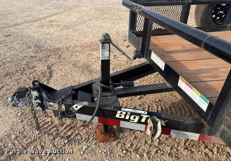 image for item ES5814 2019 Big Tex 10PI-16BK utility trailer