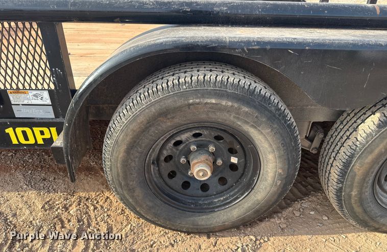 image for item ES5814 2019 Big Tex 10PI-16BK utility trailer