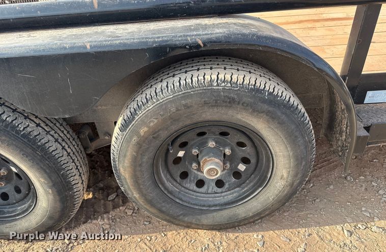 image for item ES5814 2019 Big Tex 10PI-16BK utility trailer