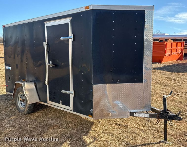 image for item ES5835 2015 Lark United Manufacturing LLC VT6X12SA enclosed cargo trailer