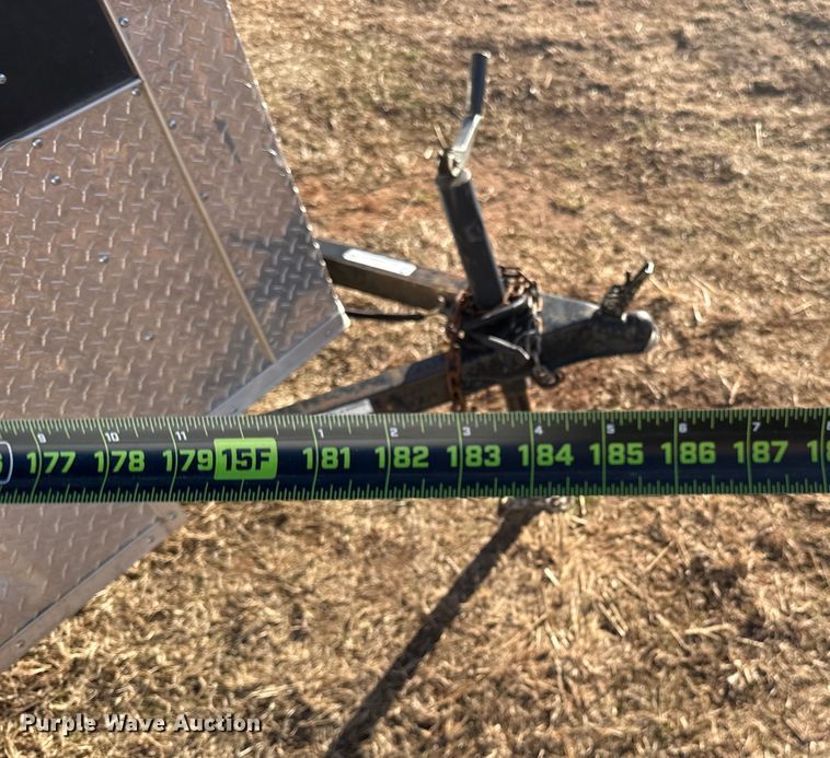 image for item ES5835 2015 Lark United Manufacturing LLC VT6X12SA enclosed cargo trailer