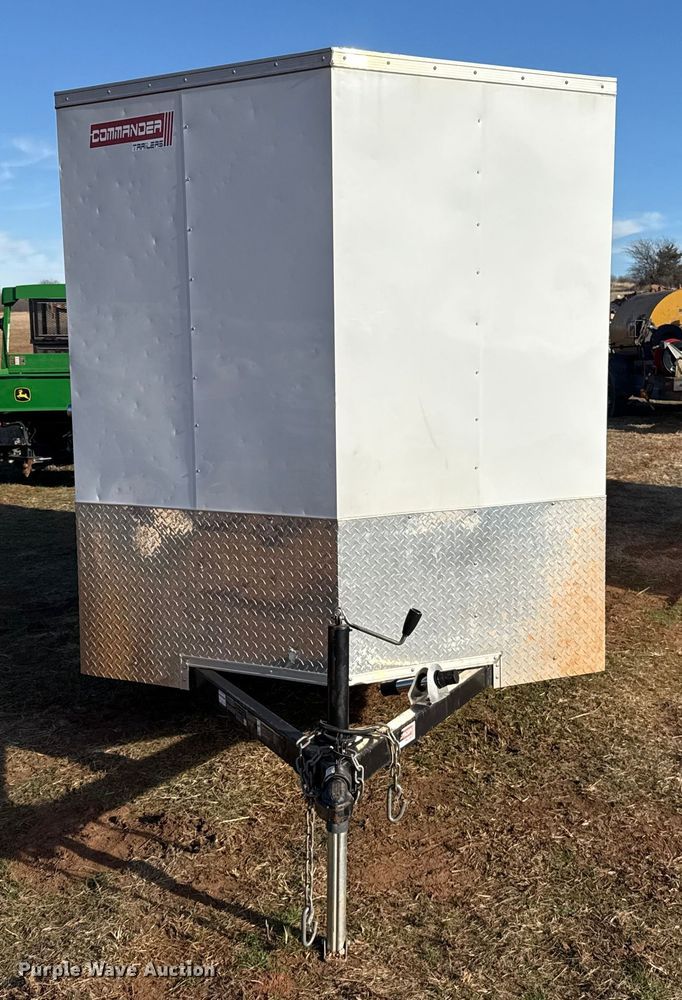 image for item ES5836 2020 Carry-On COM6X12CGRVSAWTSTD enclosed cargo trailer