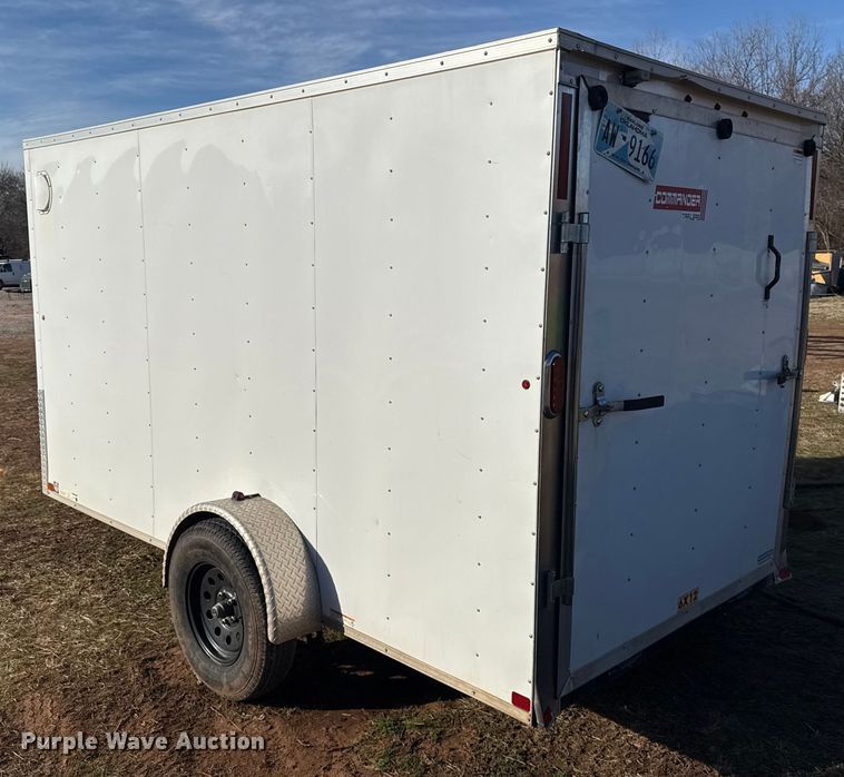 image for item ES5836 2020 Carry-On COM6X12CGRVSAWTSTD enclosed cargo trailer