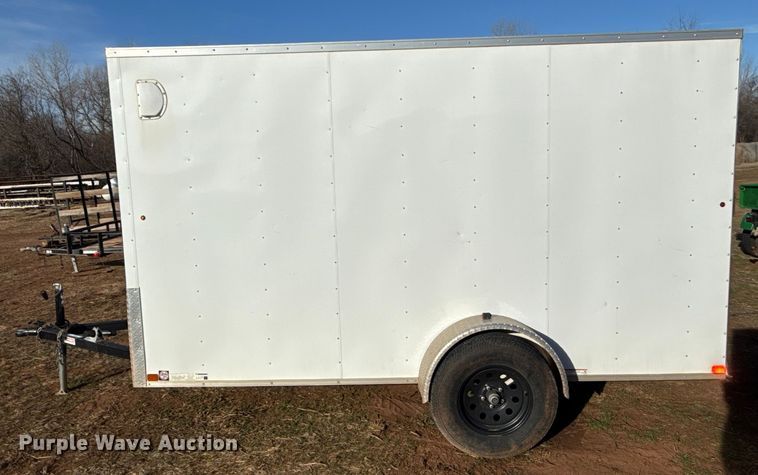image for item ES5836 2020 Carry-On COM6X12CGRVSAWTSTD enclosed cargo trailer