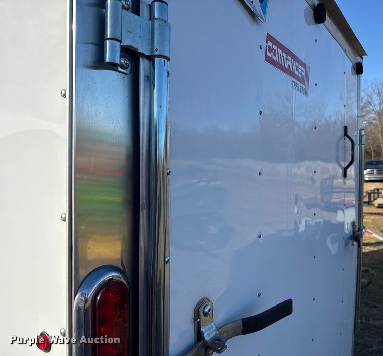 image for item ES5836 2020 Carry-On COM6X12CGRVSAWTSTD enclosed cargo trailer