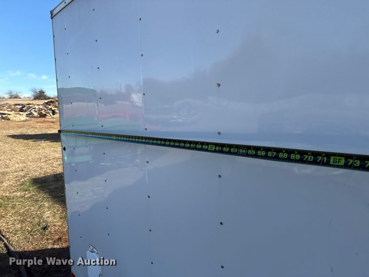 image for item ES5836 2020 Carry-On COM6X12CGRVSAWTSTD enclosed cargo trailer