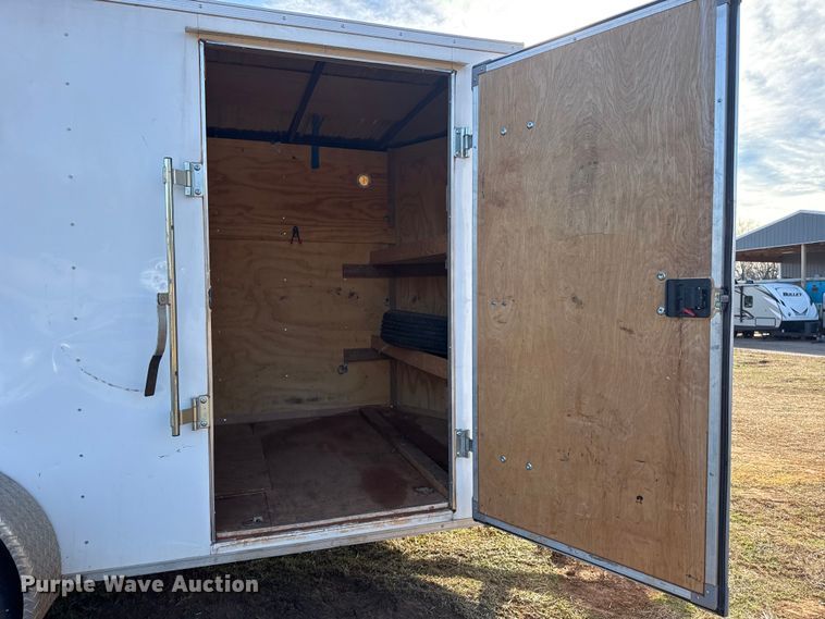 image for item ES5836 2020 Carry-On COM6X12CGRVSAWTSTD enclosed cargo trailer