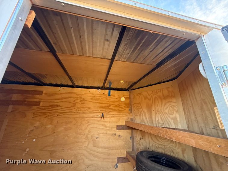 image for item ES5836 2020 Carry-On COM6X12CGRVSAWTSTD enclosed cargo trailer