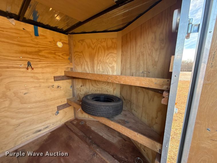 image for item ES5836 2020 Carry-On COM6X12CGRVSAWTSTD enclosed cargo trailer