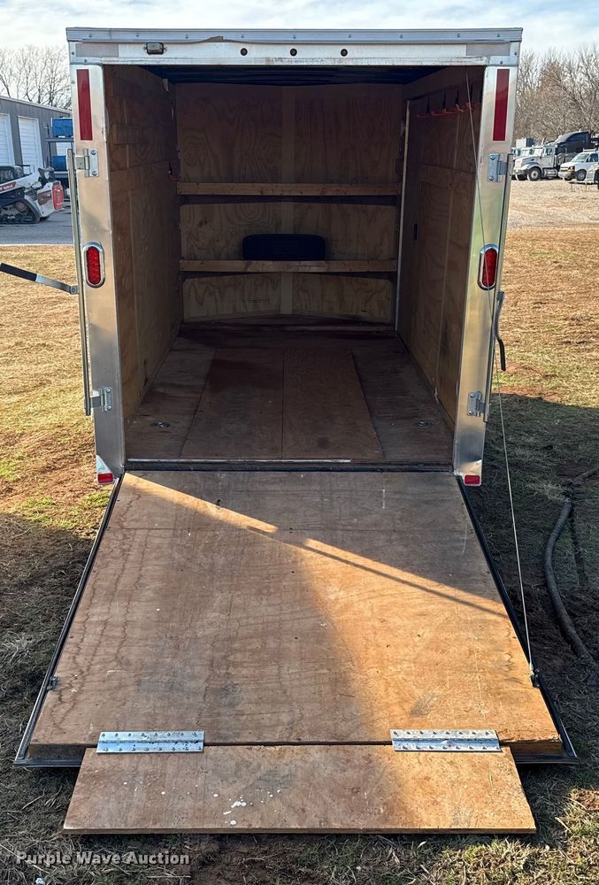 image for item ES5836 2020 Carry-On COM6X12CGRVSAWTSTD enclosed cargo trailer