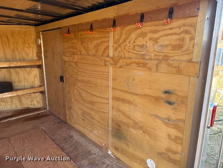 image for item ES5836 2020 Carry-On COM6X12CGRVSAWTSTD enclosed cargo trailer