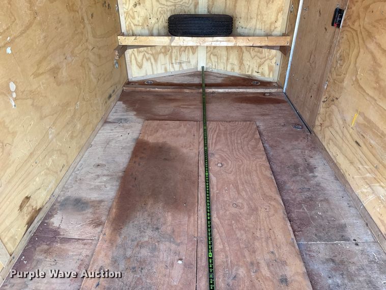 image for item ES5836 2020 Carry-On COM6X12CGRVSAWTSTD enclosed cargo trailer