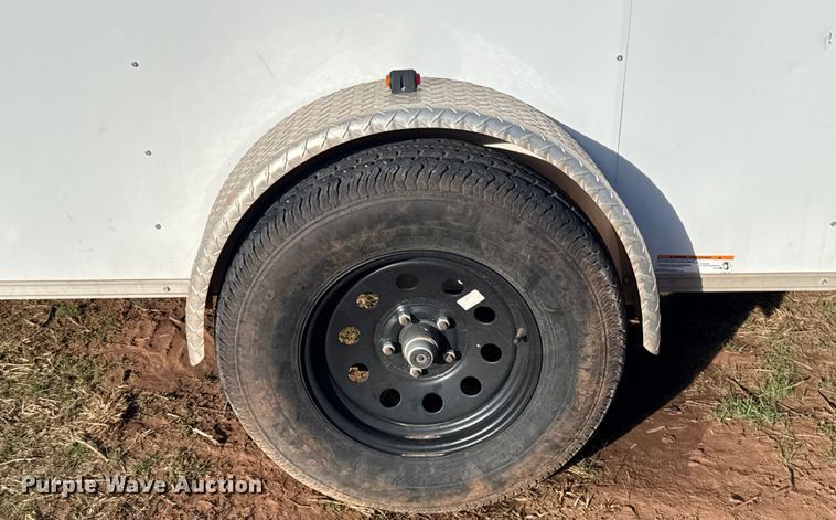 image for item ES5836 2020 Carry-On COM6X12CGRVSAWTSTD enclosed cargo trailer