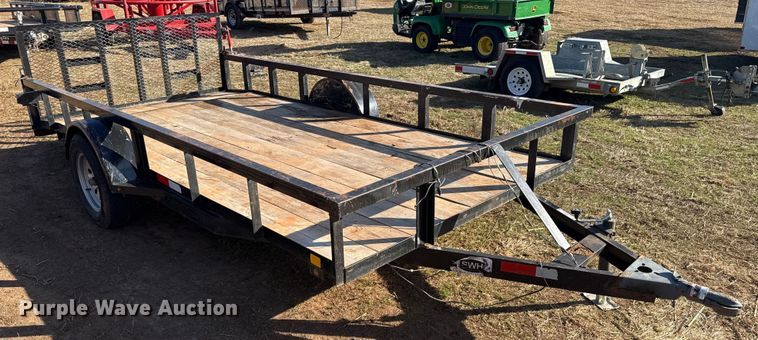 image for item ES5838 Shop built utility trailer