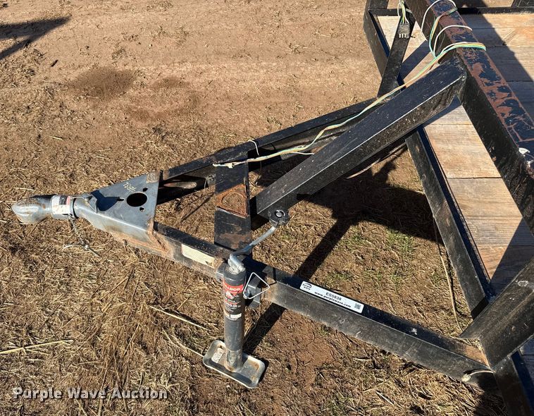 image for item ES5838 Shop built utility trailer