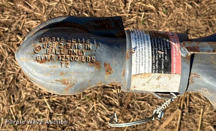 image for item ES5838 Shop built utility trailer