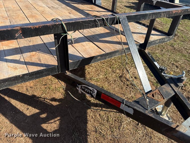 image for item ES5838 Shop built utility trailer