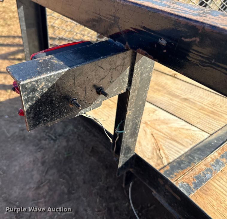 image for item ES5838 Shop built utility trailer