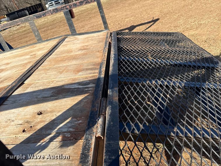 image for item ES5838 Shop built utility trailer