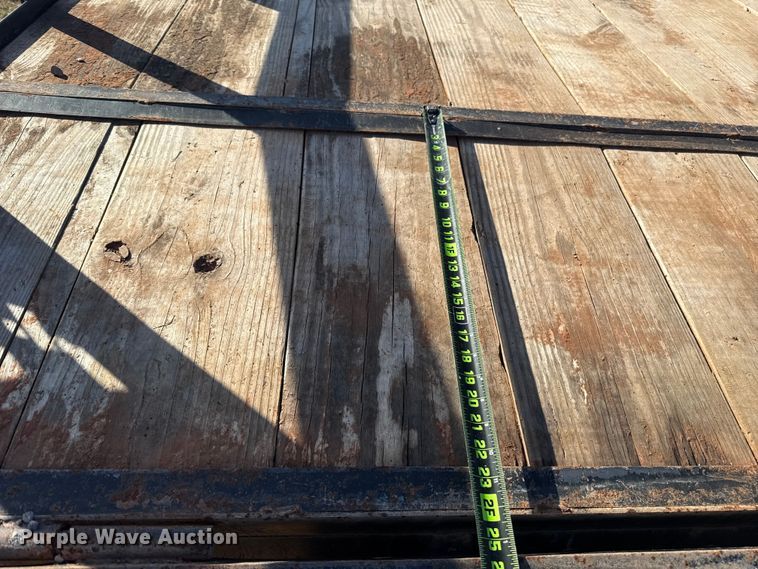 image for item ES5838 Shop built utility trailer