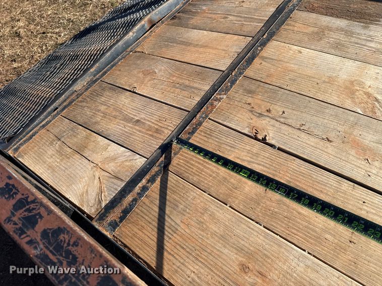 image for item ES5838 Shop built utility trailer