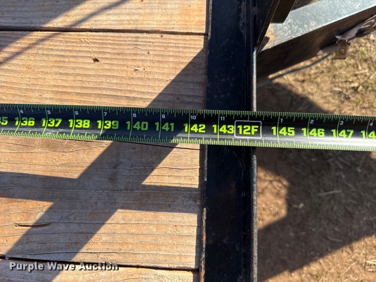 image for item ES5838 Shop built utility trailer