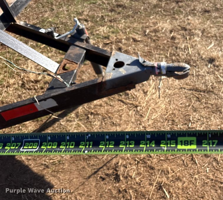 image for item ES5838 Shop built utility trailer