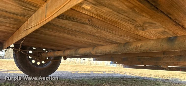 image for item ES5838 Shop built utility trailer